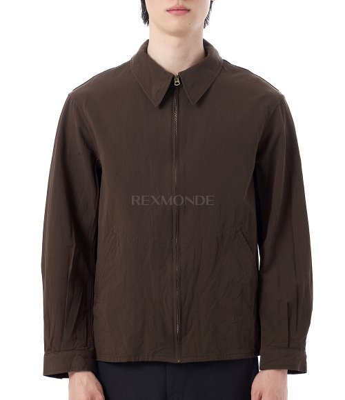 KAPTAIN SUNSHINE]Fly Blouson (KS25SJK07-MOCHA BROWN) | 렉스몬드