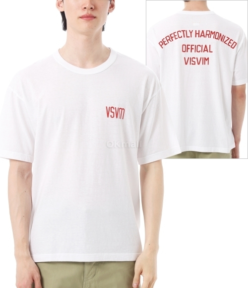 VISVIM｜ (JUMBO TEE S/S OFFICIAL (0125105010024 WHITE)) VISVIM]JUMBO TEE S/S OFFICIAL (0125105010024 WHITE) | 오케이몰