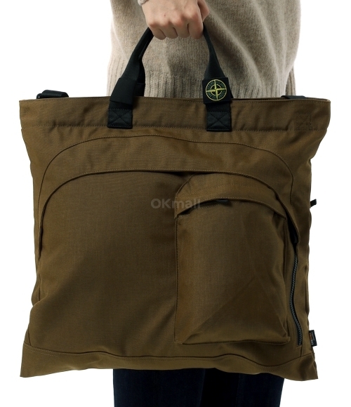 STONE ISLAND]9200015 Resin Treated Cordura® 1500 Tote Bag