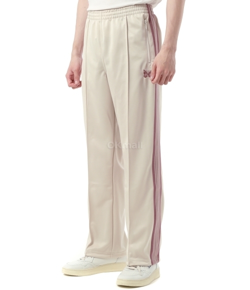 NEEDLES]Track Pant Poly Smooth - IVORY (QV307) | 오케이몰