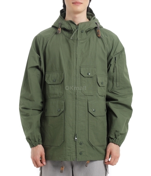 ジャケット・アウター 25SS Atlantic Parka-3 Layers Nyco Cloth ENGINEERED GARMENTS『Atlantic Parka-3 Layers Nyco Cloth』(Dk