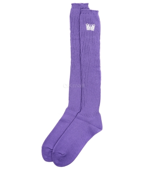 NEEDLES｜SOCKS/STOCKINGS/LEGGINGS (Needles x Kae Tanaka NEEDLES / Needles / × KAE TANAKA LOOSE SOCKS - KT PAPILLON