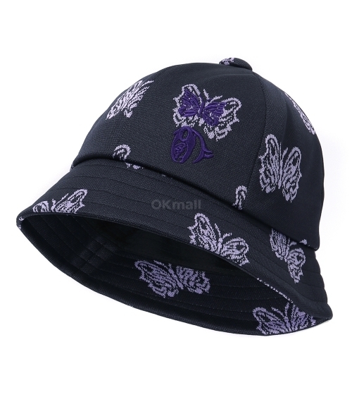 NEEDLES]Needles x Kae Tanaka Bermuda Hat Poly Jacquard - Black