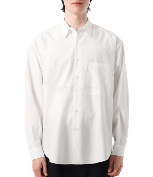 AURALEE]WASHED FINX TWILL BIG SHIRT WHITE (A25SS02TN) | 렉스몬드