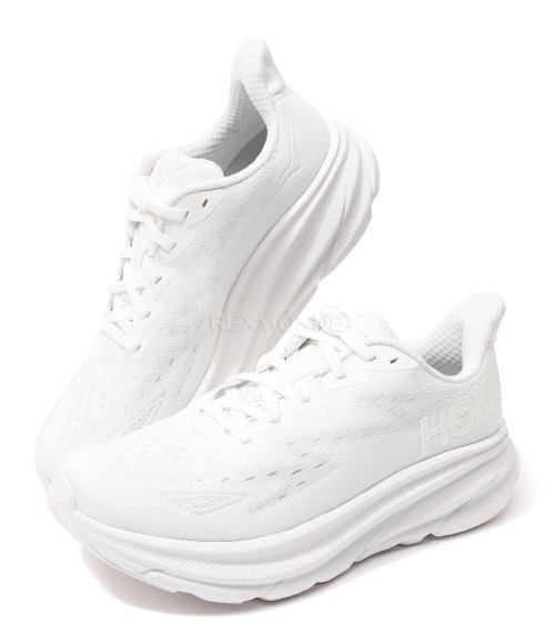 Hoka One One 호카오네오네 여성 클리프톤 9 와이드 W CLIFTON 1132211 WWH