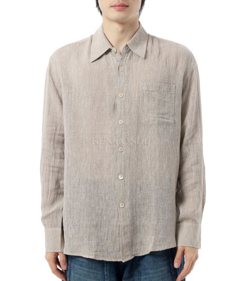 トップス OUR LEGACY ABOVE SHIRT Pollen Dust 46 OUR LEGACY]ABOVE SHIRT Pollen Dust Sparse Crepe Weave (M2252AP