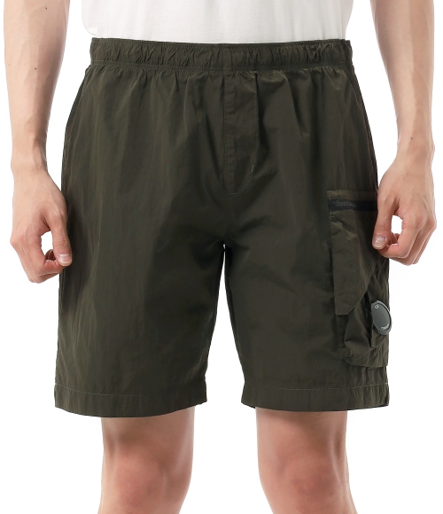 CP COMPANY]Beachwear In Eco-Chrome R Shorts (18CMBW215K