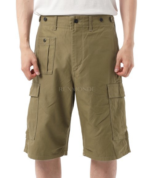 未使用 NIGEL CABOURN ARMY CARGO SHORT XL NIGEL CABOURN]ARMY CARGO SHORT (80500051012 195) | 렉스몬드