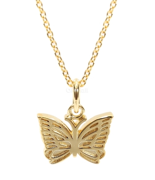【NEEDLES】 25SS Pendant Gold Plate - Papillon Needles Gold Plate Pendant | Papillon | Canoe Club