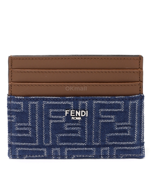 FENDI]FF jacquard Fendi denim-effect Origami Mini (8BS083