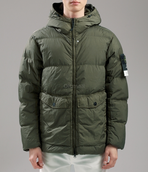 [STONE ISLAND]4100011 Crinkle Reps NY, Recycled Nylon Jacket (K2S15 4100011  S0A23 V0054)