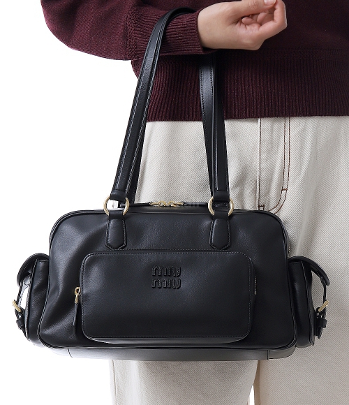 Miu Miu]나파 가죽 포켓 탑핸들 백 (5BB179 2ICY F0002) | 오케이몰