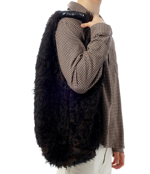 OUR LEGACY]DRIP BAG Ombre Brown Hairy Wool(A4258DO) | 오케이몰