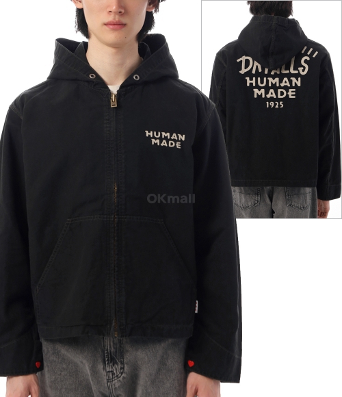 HUMAN MADE]HOODED JACKET (HM30JK033 BLACK) | 오케이몰