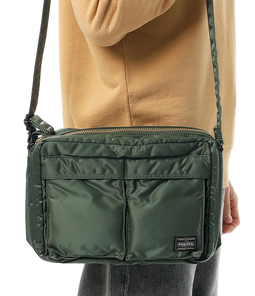 PORTER-YOSHIDA & CO]TANKER SLING BAG W zip(L) (622-08633 30