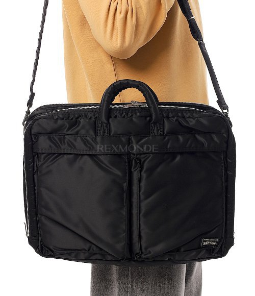 PORTER-YOSHIDA & CO]TANKER 2WAY DOCUMENT BAG W zip (622-15151 10