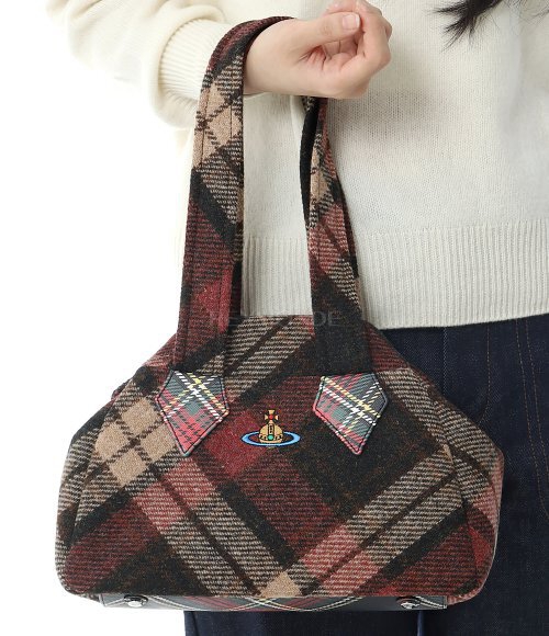 Vivienne Westwood]ARCHIVE YASMINE MEDIUM HANDBAG (4702000RW W018D