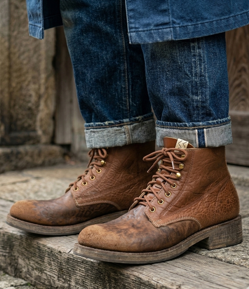 VISVIM]VIRGIL BOOTS-FOLK (0125202002008 BROWN) | 렉스몬드