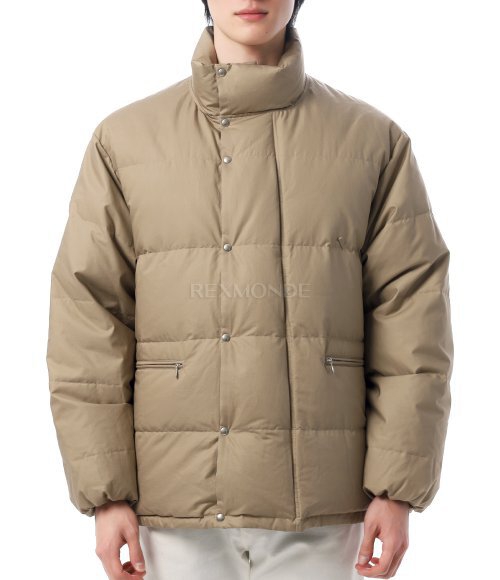 KAPTAIN SUNSHINE Fatigue Jacket サイズ40 KAPTAIN SUNSHINE]Cotton Down Jacket (KS25FJK14-BEIGE) | 렉스몬드