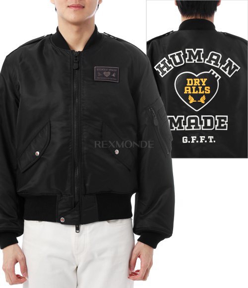 HUMAN MADE]FLIGHT JACKET (HM30JK040 BLACK) | 오케이몰