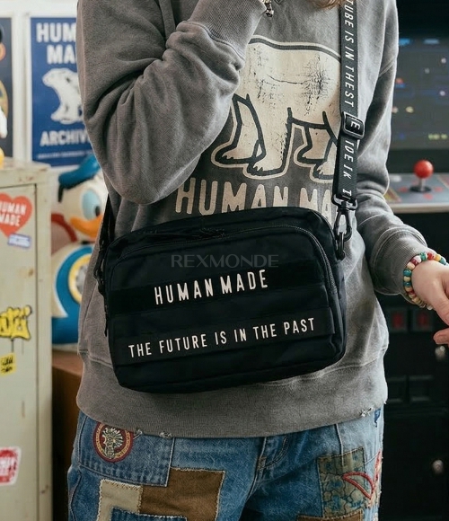 HUMAN MADE]MILITARY POUCH SMALL (HM31GD048 BLACK) | 렉스몬드