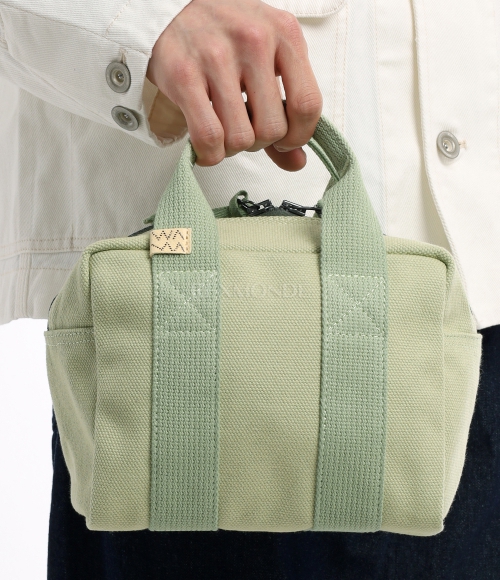 VISVIM]CANVAS PLURA BAG SMALL (0126103003027 LT.GREEN) | 렉스몬드