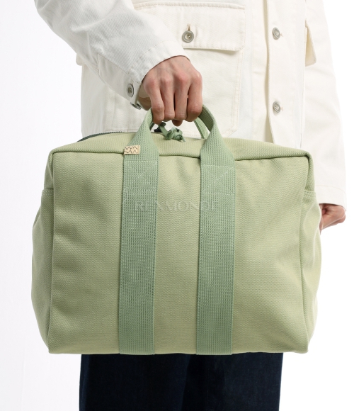 VISVIM]CANVAS PLURA BAG MEDIUM (0126103003028 LT.GREEN) | 렉스몬드