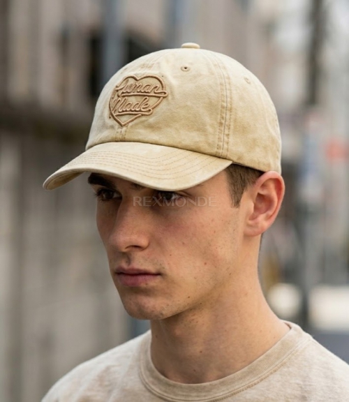 HUMAN MADE]6PANEL TWILL CAP (HM31GD021 BEIGE) | 렉스몬드