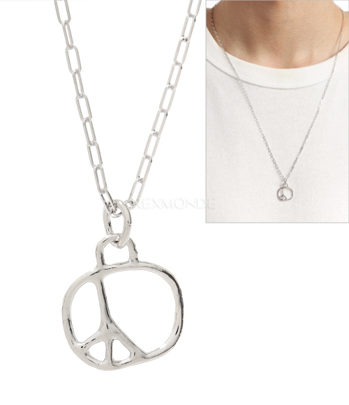 NEEDLES]Pendant 925 Silver - Peace (SX017) | 렉스몬드