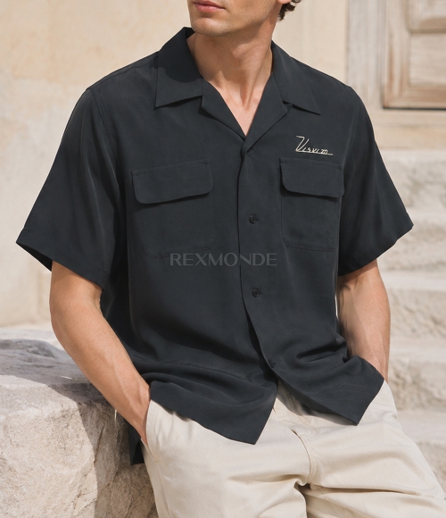 VISVIM]JUDD SHIRT S/S (0126105011007 BLACK) | 렉스몬드