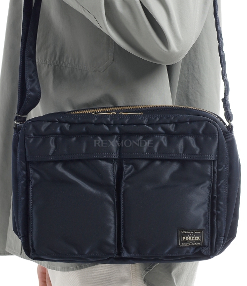 PORTER-YOSHIDA & CO]TANKER SLING BAG W ZIP (L) (622-08633 50