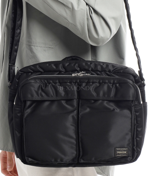 PORTER-YOSHIDA & CO]TANKER SLING BAG W ZIP (XL) (622-15153 10