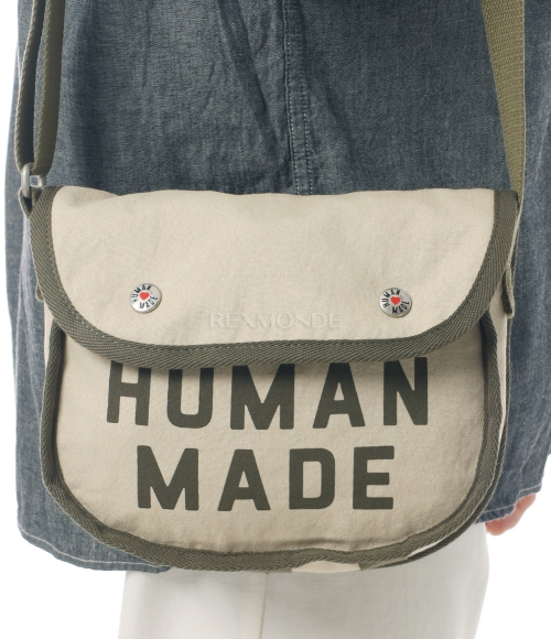 HUMAN MADE]SHOULDER BAG (HM31GD046 BEIGE) | 렉스몬드