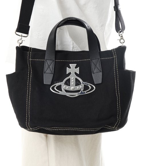 Vivienne Westwood]HENRY SMALL TOTE (4D03000CU W01AY N401) | 렉스몬드