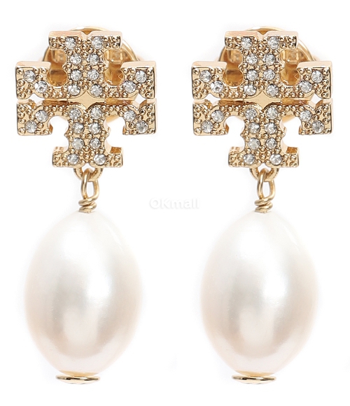 国内即発 Tory Burch 60525-137 Kira Pave Pearl Drop Earring 楽天市場】トリーバーチ TORY BURCH ピアス KIRA PAVE PEARL
