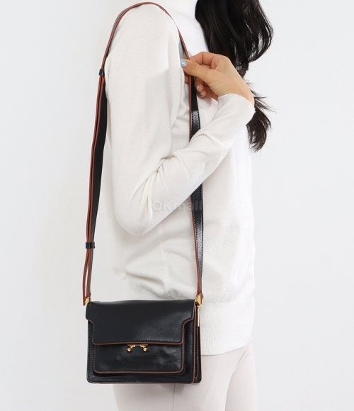 MARNI｜ (TRUNK MINI SOFT SHOULDER BAG (SBMP0075Y0 P2644