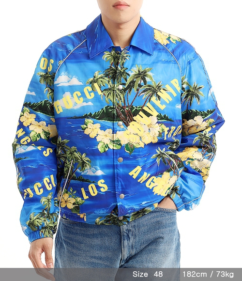 GUCCI]프린트 나일론 자켓 (694137 ZAJI0 4216) | 오케이몰