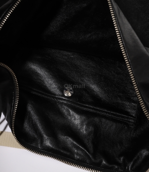OUR LEGACY]CAPO TOTE CAGEIAN BLACK FAKE LEATHER (A4228CB