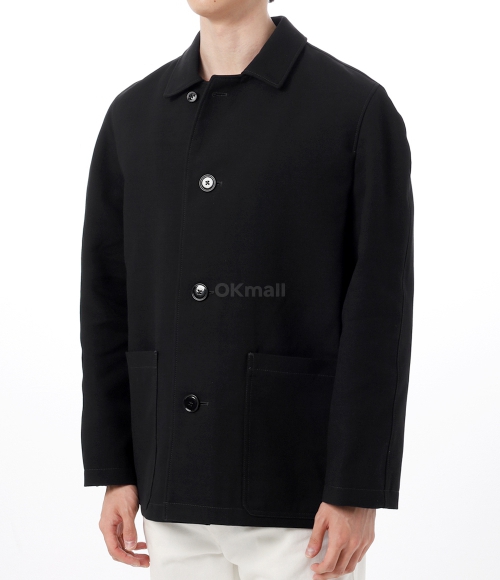Lemaire]CROPPED CROMBIE JACKET (OW319 LF801 999) | 오케이몰