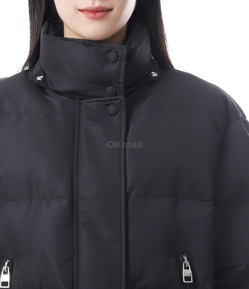 ALEXANDER MCQUEEN]그래피티 하이넥 숏 패딩 자켓 (672752 QEADE