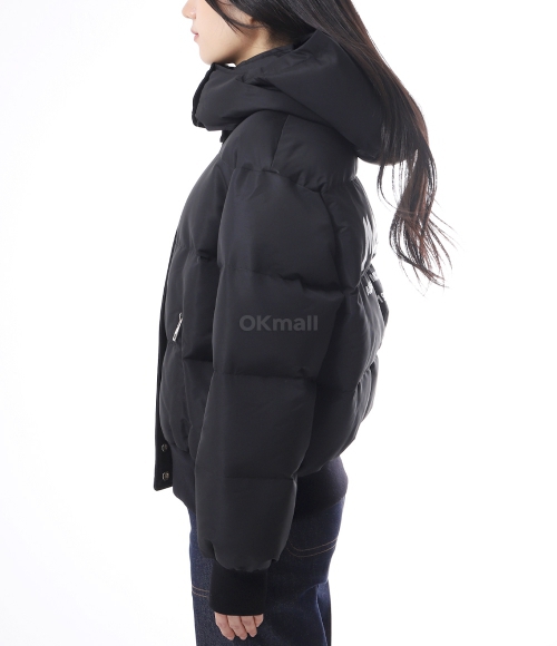 ALEXANDER MCQUEEN]그래피티 하이넥 숏 패딩 자켓 (672752 QEADE