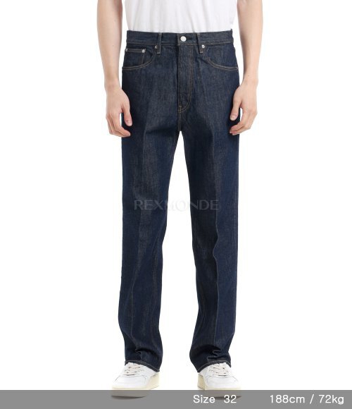 AURALEE]HARD TWIST DENIM 5P PANTS INDIGO (A00P01DM) | 렉스몬드