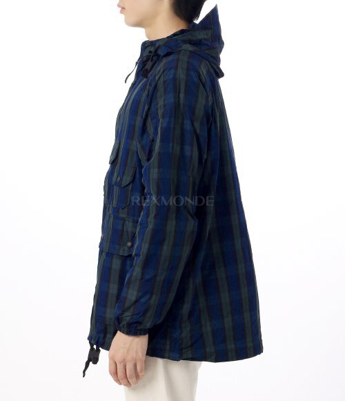Engineered Garments]Atlantic Parka Blackwatch Crushed Taffeta