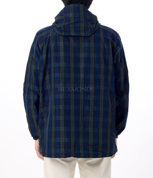 Engineered Garments]Atlantic Parka Blackwatch Crushed Taffeta