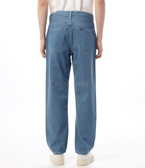 nanamica]5Pockets Straight Denim Pants - Indigo Bleach (SUCS305E