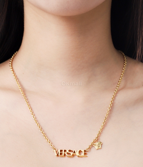 VERSACE]LOGO NECKLACE (1002579 1A00620 3J000) | 오케이몰