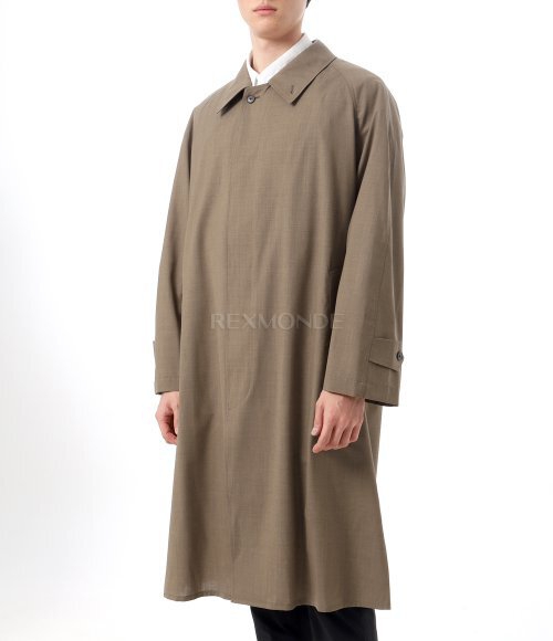 AURALEE オーラリー A23SC01WT チャコールグレー SUPER FINE TROPICAL WOOL SOUTIEN COLLAR COAT 5 AURALEE]SUPER FINE TROPICAL WOOL SOUTIEN COLLAR COAT (A23SC01WT