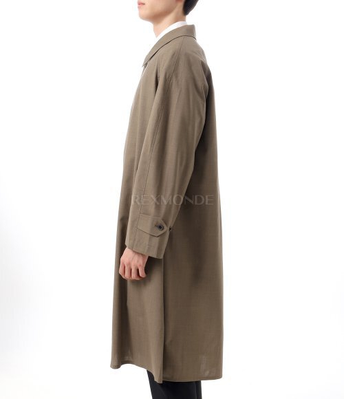 AURALEE]SUPER FINE TROPICAL WOOL SOUTIEN COLLAR COAT (A23SC01WT