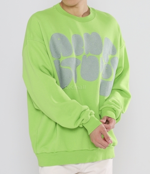 ★Acne Studios★BI0172 ABE Sweater Acne Studios Fyre Bubble Logo Crewneck BI0172-ABE