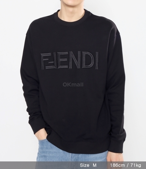FENDI]jersey sweatshirt (FY3938 AM11 F0QA1) | 오케이몰